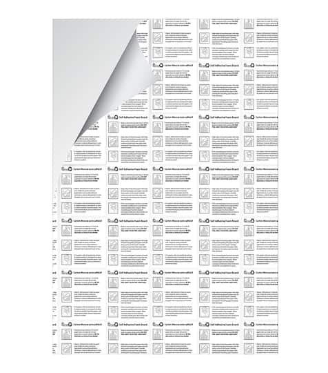 Royal Brites® White Self Adhesive Foam Board